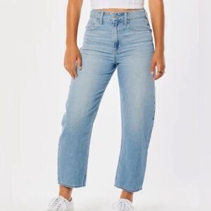Hollister High Rise Barrel Jeans Size 27 X 25